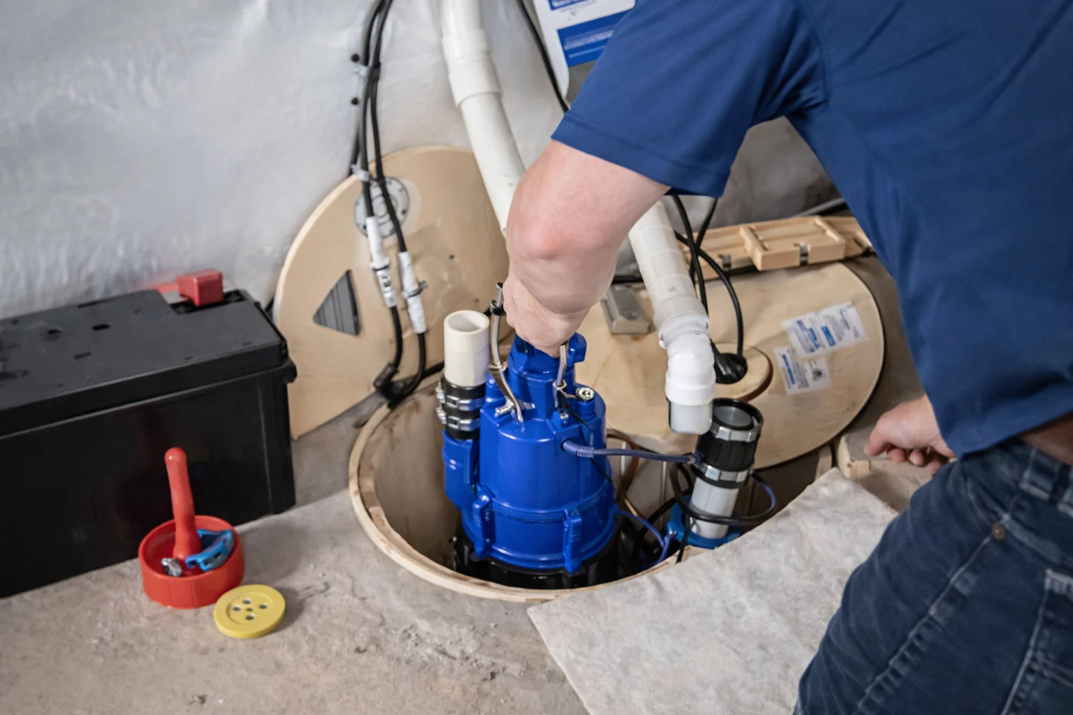 Sump Pump Installation and Replacement
